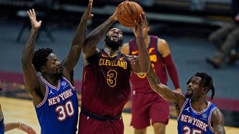 Drummond has 33 points, 23 boards as Cavs top Knicks 106-103