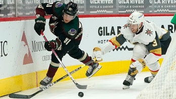 Coyotes hand Golden Knights first loss of the season, 5-2