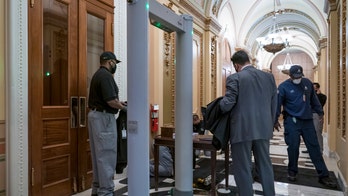 Lawmakers seethe as lines form to pass through House floor metal detectors