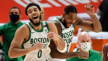 Tatum lifts Celtics past Pistons for weekend split