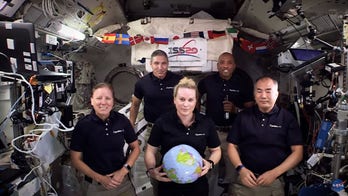 NASA ISS crew rings in New Year in space – with a zero-gravity twist