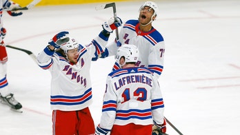Lafreniere's 1st goal seals Rangers' 3-2 OT win at Buffalo