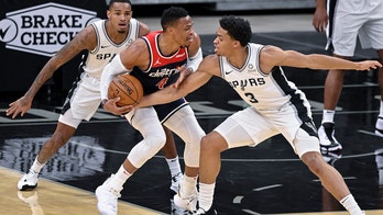 Wizards fall to Spurs 121-101 in return from COVID-19 layoff