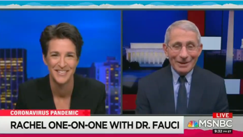 Fauci gushes over Maddow during 1st appearance on her MSNBC show, hints Trump WH 'blocked' him