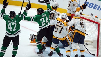 Stars tie NHL power-play record in 3-2 win over Predators