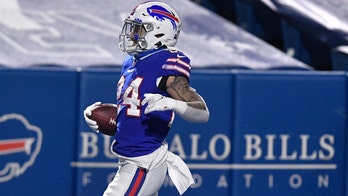 Bills' Taron Johnson returns Lamar Jackson interception 101 yards for TD vs. Ravens