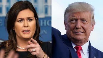 Donald Trump a surprise visitor at Sarah Huckabee Sanders campaign event