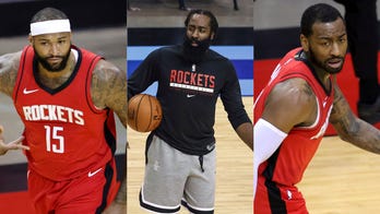 Rockets' John Wall, DeMarcus Cousins confronted James Harden in locker room meeting before trade: report