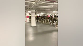Madison Cawthorn delivers pizzas to National Guard troops in parking garage, vows they 'deserve respect''