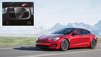 New Tesla Model S is world's quickest car and has a rectangular steering 'wheel'