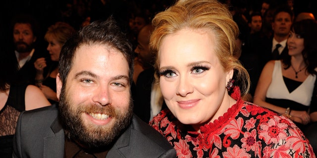 Simon Konecki and Adele share an 8-year-old son Angelo.  (Photo by Kevin Mazur / WireImage)