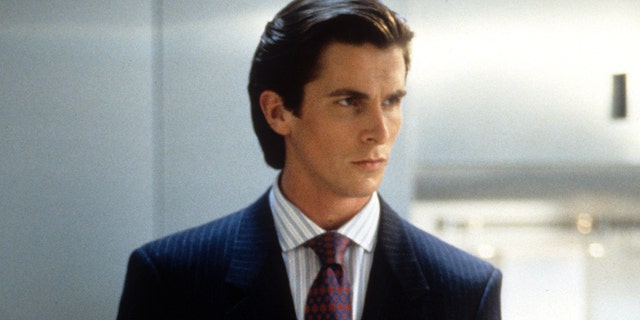 Christian Bale in a scene from the film 'American Psycho', 2000, whcih drops on Hulu in Feb. 2021.