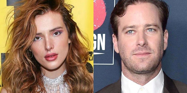 Bella Thorne defended Armie Hammer against 'cannibal' allegations on Friday.