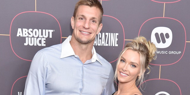 Camille Kostek is dating NFL tight end Rob Gronkowski. (Photo by Gregg DeGuire/FilmMagic)