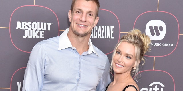 Camille Kostek is dating NFL tight end Rob Gronkowski. (Photo by Gregg DeGuire/FilmMagic)