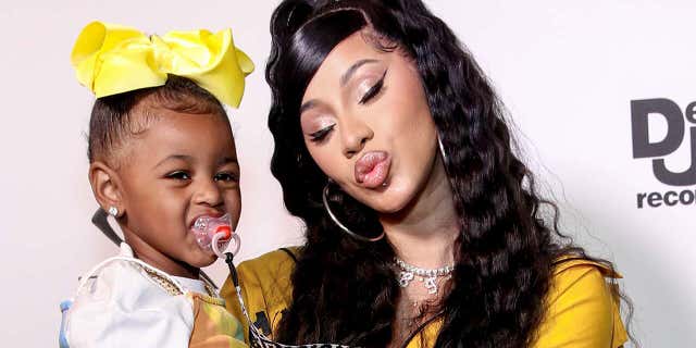 Rapper Cardi B defended gifting her 3-year-old daughter Kulture a pricey necklace.