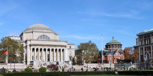 Columbia University campus in New York City