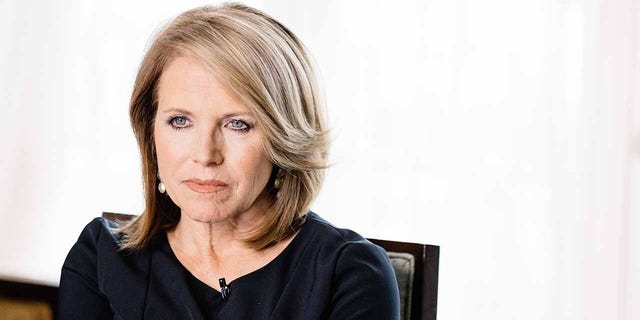 LOS ANGELES, CA - MAY 03:  Katie Couric speaks during an interview promoting the EPIX Original Documentary 'Under The Gun' on May 3, 2016 in Los Angeles, California.  (Photo by Mike Windle/Getty Images For EPIX)