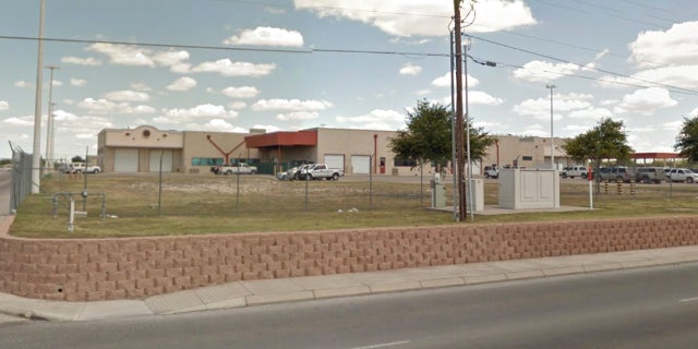 A border patrol station in the Del Rio Sector of Texas.