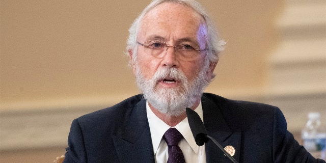 UNITED STATES - JULY 10: Rep. Dan Newhouse, R-Wash., speaks during a House Appropriations Committee markup of FY2021 appropriations for Interior, Environment, and Related Agencies; and Legislative Branch in the Capitol in Washington on Friday, July 10, 2020. Newhouse is the sixth House Republican to say he is in favor of impeaching President Trump. (Photo by Caroline Brehman/CQ-Roll Call, Inc via Getty Images)