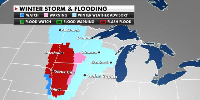 Blizzard Will Bring Heavy Snow And Strong Winds To Upper Midwest | Fox News