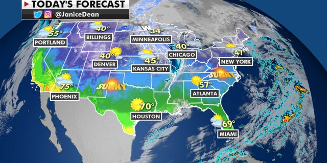 Forecast for Jan. 14, 2021.