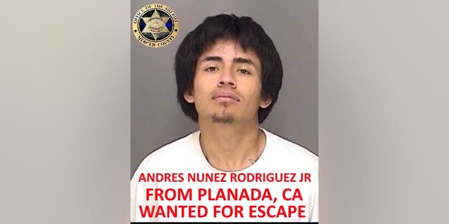 Andres Nunez Rodriguez Jr. (Photo courtesy of Merced County Sheriff's Office)