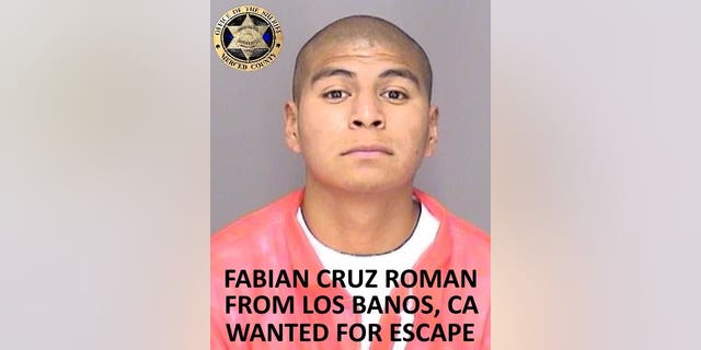 Fabian Cruz Roman (Photo courtesy of Merced County Sheriff's Office)