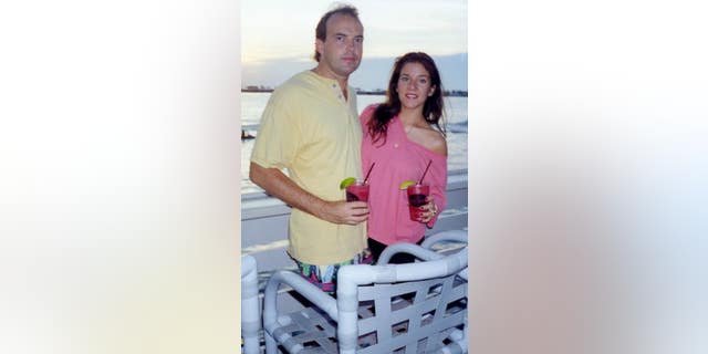 Frank Griga and Krisztina Furton are seen in evidence photos.