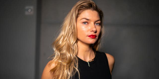 Austrailian model Jessica Hart said she was inspired to name her first-born daughter Baby-Rae after the movie "Dirty Dancing." (Gotham/Getty Images)