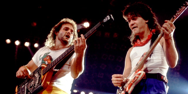 Michael Anthony (left) admitted he never had the chance to reconcile with former bandmate Eddie Van Halen.