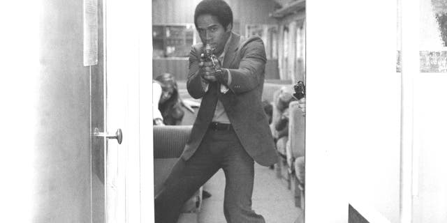 American actor O J Simpson as Catlett in 'Firepower,' directed by Michael Winner, 1979.