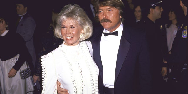 Singer/actress Doris Day (1922 - 2019) and son Terry Melcher.