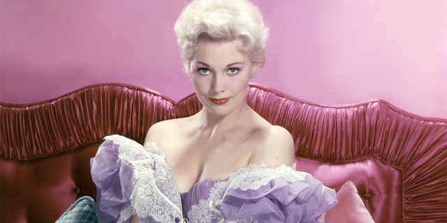 Kim Novak rose to fame as a Hitchcock blonde.