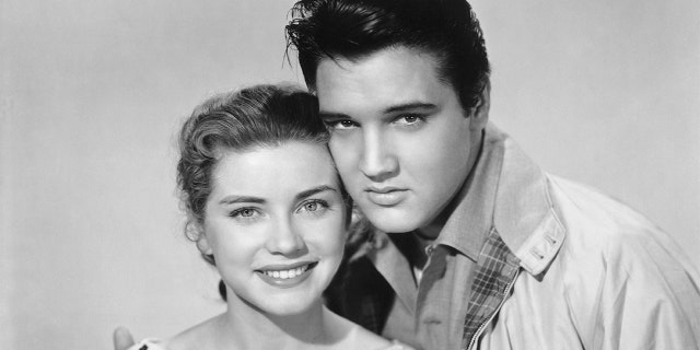 Dolores Hart and Elvis Presley starred together in 1957's "Loving You" and 1958's "King Creole."