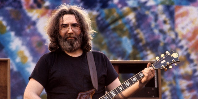 Jerry Garcia performs with the Grateful Dead at the Greek Theater in Berkeley, Calif., on May 22, 1982. (Photo by Clayton Call/Redferns)