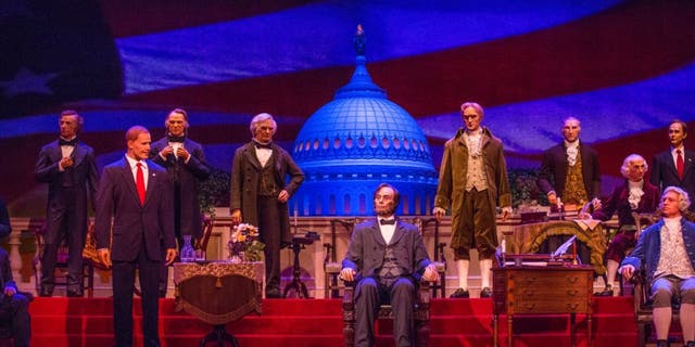 The Hall of Presidents has been listed as "closed for renovation" Wednesday. 