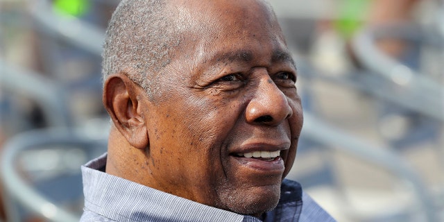 Hank Aaron honored