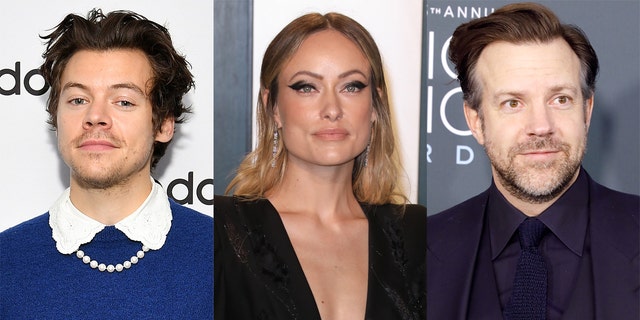 Olivia Wilde has entered into a relationship with former One Direction singer Harry Styles (left) following her split from Jason Sudeikis (right).