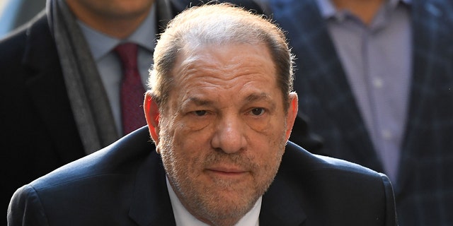 Harvey Weinstein's settlement on sexual misconduct was upheld by the mogul's bankruptcy judge after a majority of defendants voted to accept the deal.  (Photo by JOHANNES EISELE / AFP via Getty Images)