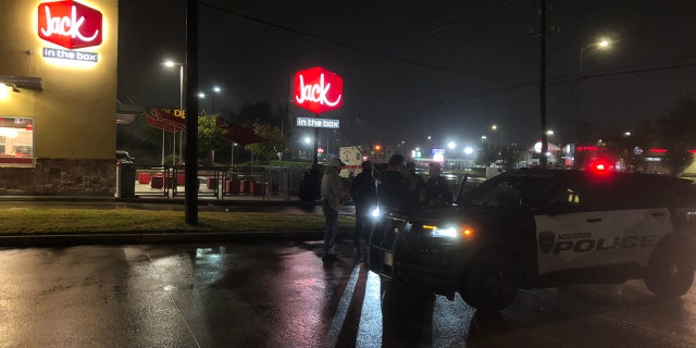 The suspect was taken into custody without incident, police said.