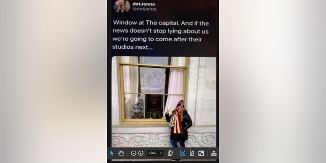 Jennifer "Jenna" Leigh Ryan promised to storm the Capitol via social media, authorities said.