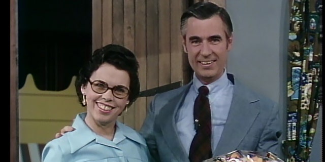 Joanne Rogers (left), wife of TV icon Fred Rogers (right), has died at the age of 92 from heart problems.