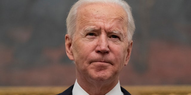 President Joe Biden hopes that 1.5 million coronavirus vaccines will be administered per day starting from a few weeks.  (AP Photo / Alex Brandon)