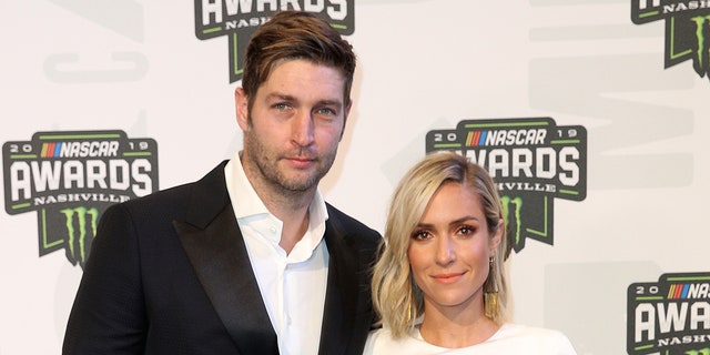 Jay Cutler and Kristin Cavallari posed for a photo together almost nine months after announcing their split. (Getty Images)