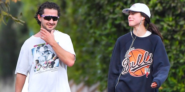 Shia LaBeouf and Margaret Qualley have been seen together publicly numerous times. (Photo by Snorlax/MEGA/GC Images)