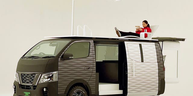 Nissan Designs Mobile Office Van For Work From Home Age Fox News