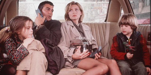 George Clooney and Michelle Pfeiffer co-starred in the 1996 movie 'One Fine Day.'
