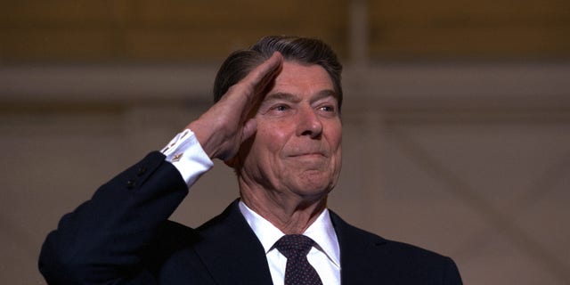 President Ronald Reagan famously said, "America is a shining city upon a hill whose beacon light guides freedom-loving people everywhere." (AP Photo)