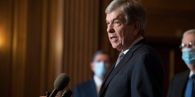 Sen. Roy Blunt, R-Mo., speaks during a news conference Dec. 15, 2020 in Washington. (Getty Images)